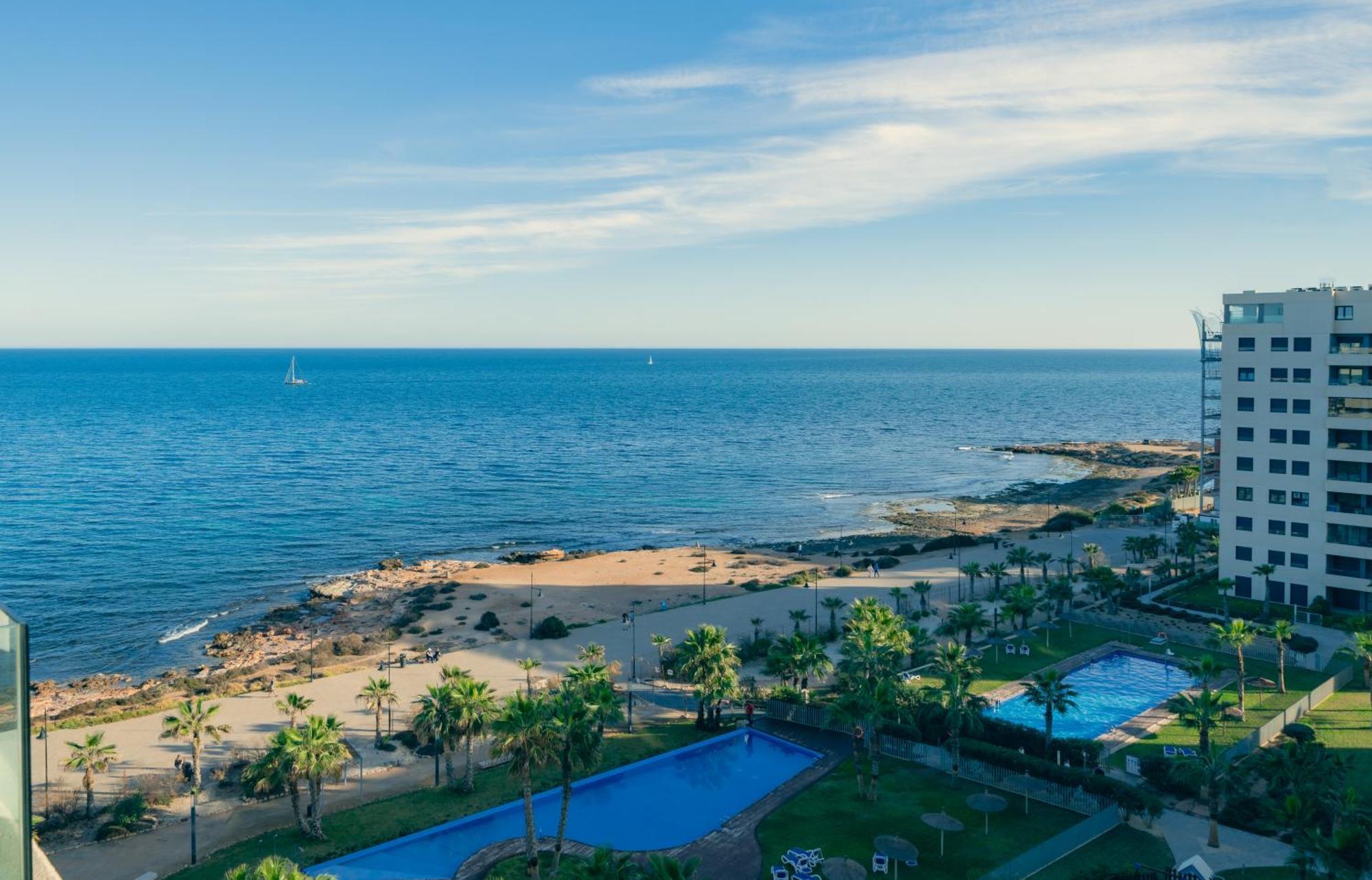 Apartamento Premium Con Jacuzzi Y Vistas Al Mar En Punta Prima, Torrevieja By Rentalole Zewnętrze zdjęcie